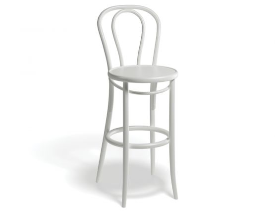 Chair 18 Stool 80cm White