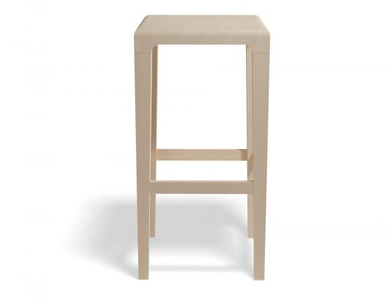 Rioja 64cm Stool Beechnatural Side