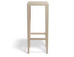 Rioja 80cm Stool Beechnatural Side