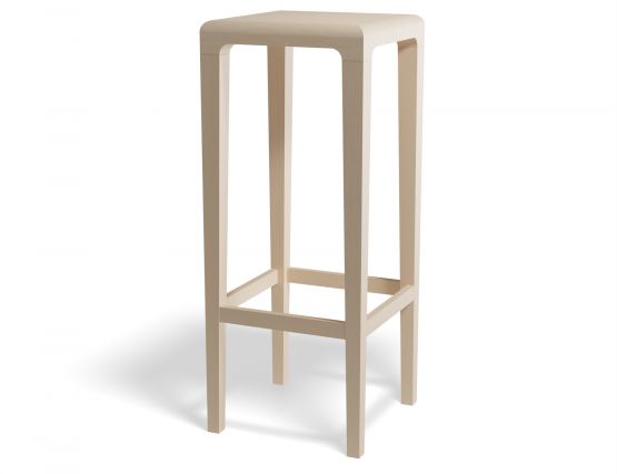 Rioja 80cm Stool Beechnatural Back