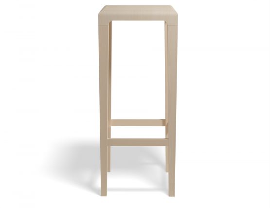 Rioja 80cm Stool Beechnatural Side