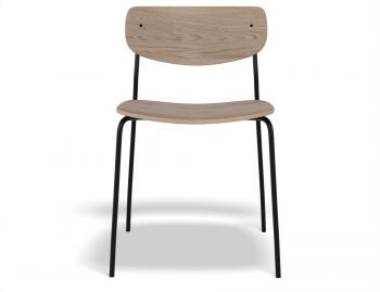 Rylie Dining Chair Natural Ash Seat and Backrest by Huset image