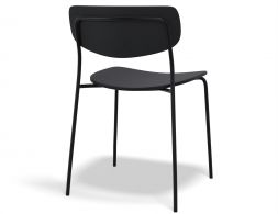 Rylie Chair Black Black Back