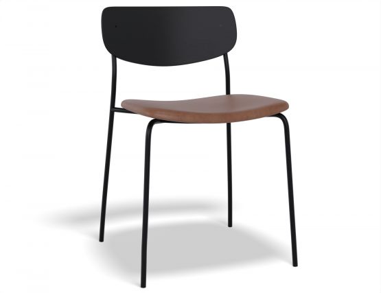 Rylie Chair Black TanPU