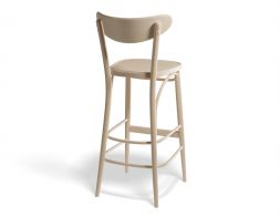 Banana Barstool76cm Beechnatural Back