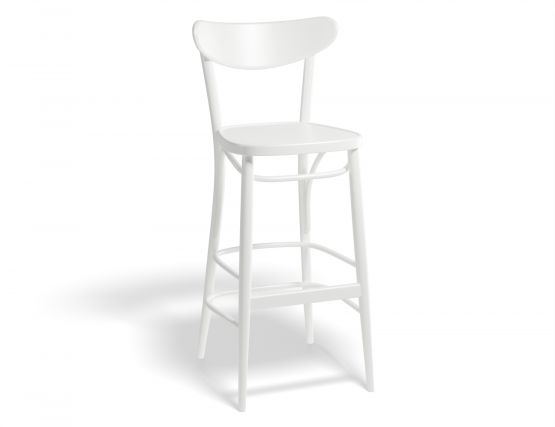 Banana Barstool76cm Whitepigment