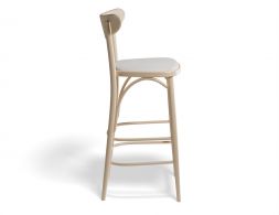 Banana Barstool76cm Beechnatural Fargo701 Side