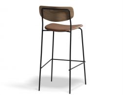 Rylie Stool 75cm Natural TanPU Back