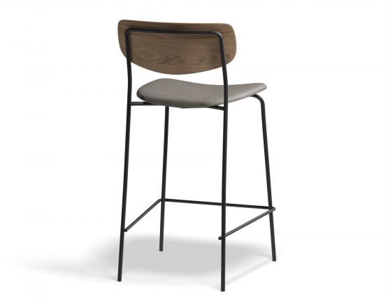 Rylie Stool 65cm Natural GreyPU Back