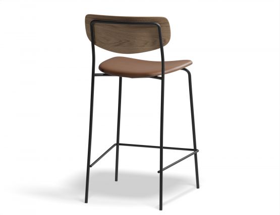 Rylie Stool 65cm Natural TanPU Back