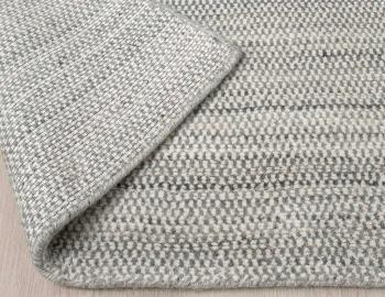 Mystique Ivory Grey Wool Rug image