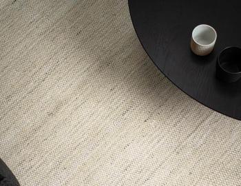 Mystique Ivory Sand Wool Rug image