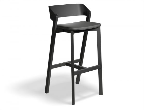 Merano Barstool Seatpad Blackgrain Mdr0000