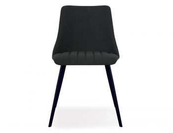 Andorra Dining Chair Anthracite Grey Seat by Bent Design image