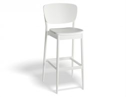 Valencia Barstool 75cm Seatpad Whitepigment Prince171