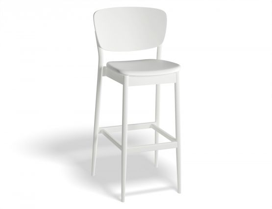 Valencia Barstool 75cm Seatpad Whitepigment Prince171