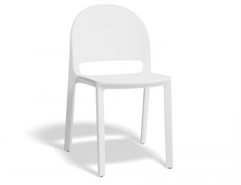 Profile Outdoor Chair White by Huset image