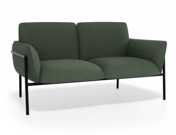 Charlie 2 Seat Sofa in Kelp Green by Bent Design image