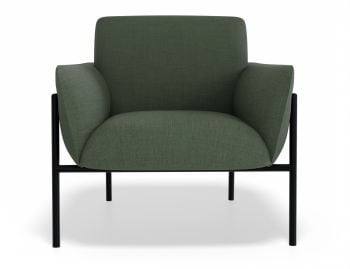 Charlie Armchair in Kelp Green by Bent Design image