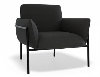 Charlie Armchair in Storm Grey by Bent Design image