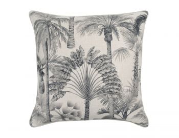 St Lucia Black Polyester Outdoor Cushion image