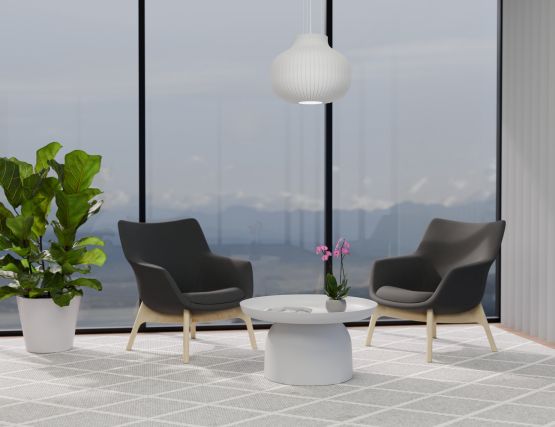 Flow Chair Charcoal Lifestyle1