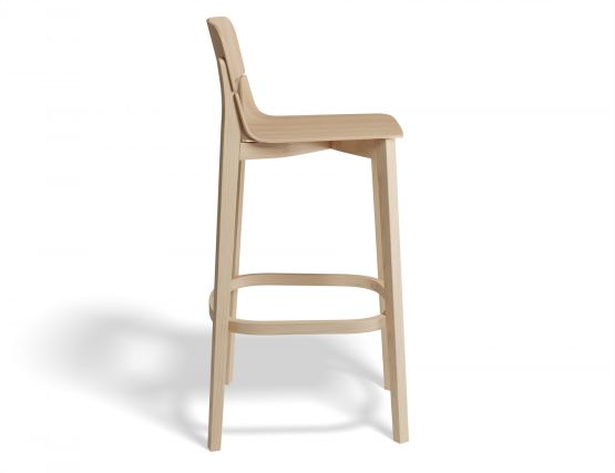 Leaf Barstool Oak Side