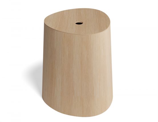 Pov Stool Oak Side