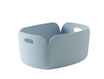 Light Blue Restore Basket by Mika Tolvanen for Muuto image