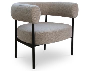 Marlowe Lounge Chair Oyster Grey Fabric by Bent Design image