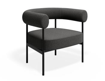Marlowe Lounge Chair Stone Grey Fabric by Bent Design image