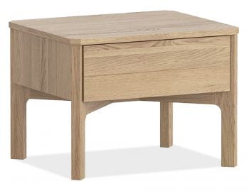 Axton American Oak Bedside Table by Bent Design image