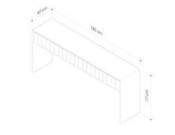 Bryce Console Table Measurement