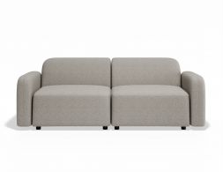 P 3 Atticus 2seater Oystergrey