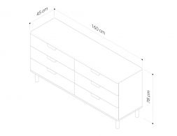 Newport Dresser Measurement