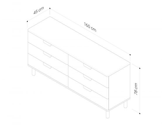 Newport Dresser Measurement