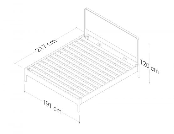 Eden King Bed Measurement