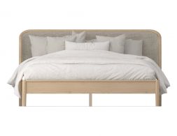 Newport King Bed Front Wood