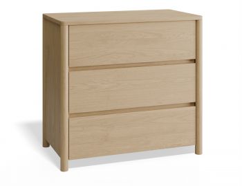 Nordica Solid Oak 80cm Chest of Drawers by Bent Design image
