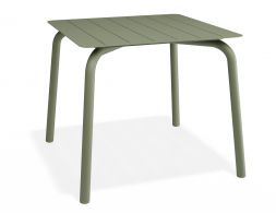 P1 Roku Diningtable 90x90 Green