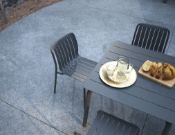 L 3 Roku Diningsetsquare Charcoal