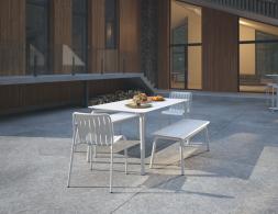 L 2 Roku Diningset120benches White