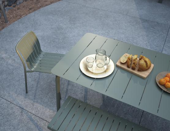 L 3 Roku Diningse120tbenches Green