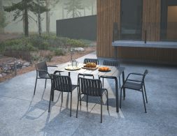 L 1 Roku Diningset160 Charcoal22
