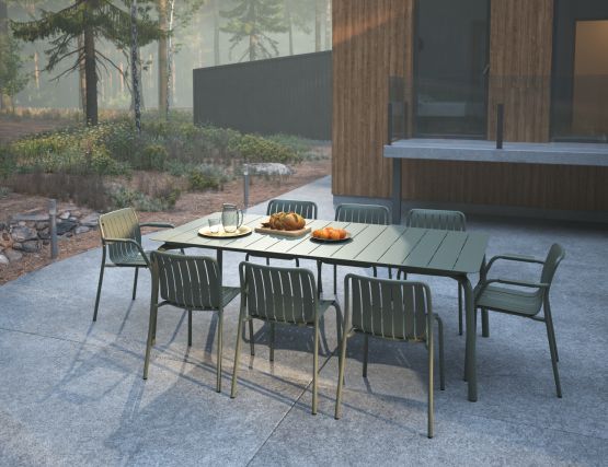L 1 Roku Diningset Green1