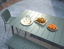 L 3 Roku Diningsetbenches Green1