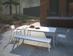L 1 Roku Diningsebenches White
