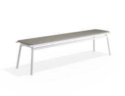 P 3 Roku Bench190seatpad Lightgrey