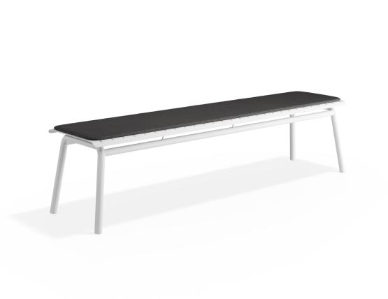 P 1 Roku Bench190 Charcoal White