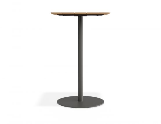 P 3 Roku Teakbartable 65x65 Charcoa